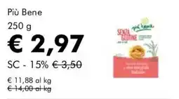 NaturaSì Più Bene senza glutine offerta