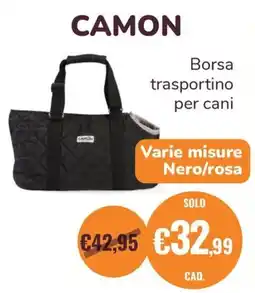 ZooPlanet Borsa trasportino per cani Camon offerta