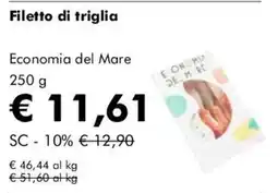 NaturaSì Filetto di triglia Economia del Mare offerta
