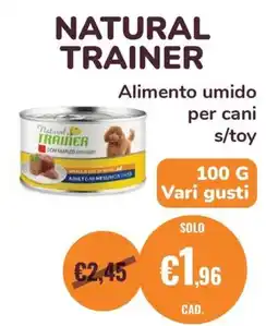 ZooPlanet Natural Trainer Alimento umido per cani s/toy offerta