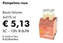 NaturaSì Pompelmo rosa Baule Volante offerta