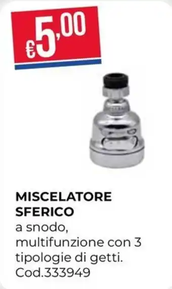 Miscelatore sferico