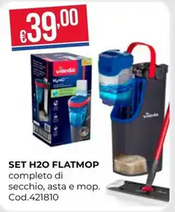 Pronto Hobby Set H2O Flatmop Vileda offerta