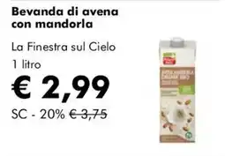 NaturaSì Beveranda di avena con mandorla La Finestra sul Cielo offerta