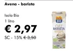 NaturaSì Avena - barista Isola Bio offerta
