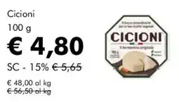NaturaSì Cicioni offerta