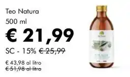 NaturaSì Teo Natura offerta