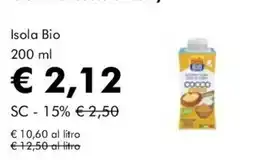 NaturaSì Isola Bio cocco offerta