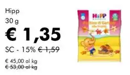 NaturaSì Hipp Stelline di Cereali alla frutta offerta