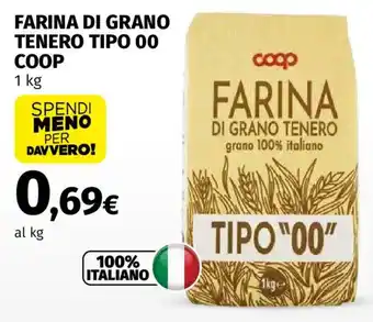 Farina di grano tenero tipo 00 Coop