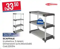 Pronto Hobby Scaffale Mongardi offerta