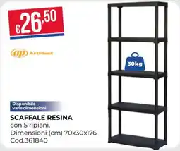 Pronto Hobby Scaffale resina ArtPlast offerta
