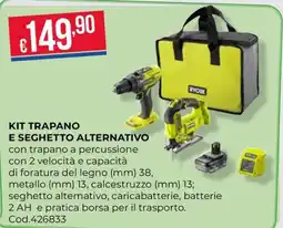 Pronto Hobby Kit trapano e seghetto alternativo RYOBI offerta