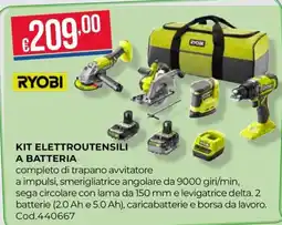 Pronto Hobby Kit elettrot utensili a batteria Ryobi offerta