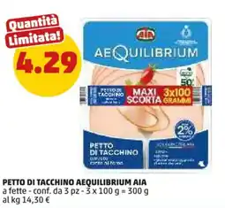 PENNY Petto di tacchino Aequilibrium offerta