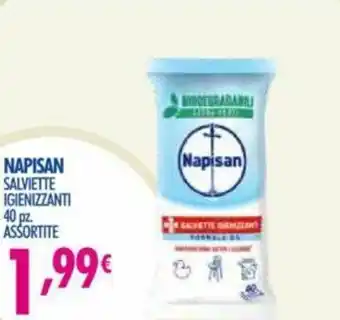 Acqua & Sapone Napisan Slaviette Igienizzanti 40pz offerta