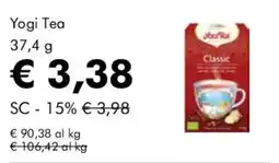 NaturaSì Yogi Tea Classic offerta