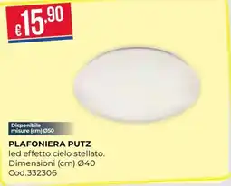 Pronto Hobby Plafoniera Putz offerta