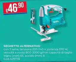 Pronto Hobby Seghetto alternativo Total offerta