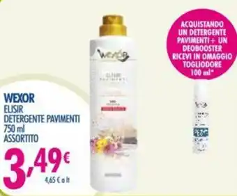 Wexor Elisir Detergente Pavimenti 750ml