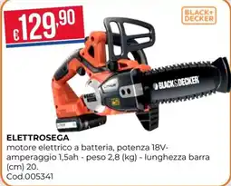 Pronto Hobby Elettrosegas Black & Decker offerta
