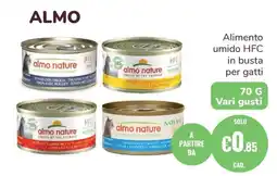 ZooPlanet Almo nature Alimento umido HFC in busta per gatti offerta
