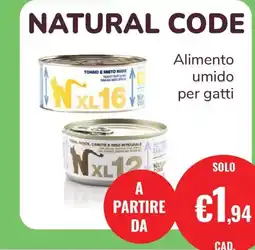 ZooPlanet Natural Code Alimento umido per gatti offerta