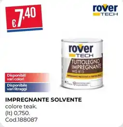 Pronto Hobby Rover Tech impregnante solvente offerta