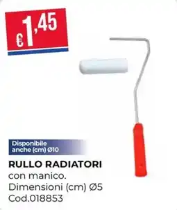Pronto Hobby Rullo radiatori con manico offerta