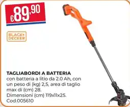 Pronto Hobby Tagliabordi a batteria Black+Decker offerta