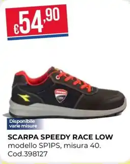 Pronto Hobby Scarpa speedy race low offerta