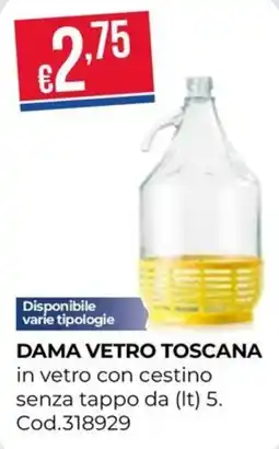 Pronto Hobby Dama vetro toscana offerta