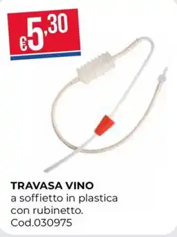 Pronto Hobby Travasa vino offerta