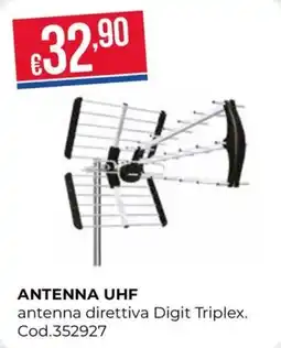 Pronto Hobby Antenna UHF antenna direttiva Digit Triplex offerta
