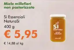 NaturaSì Miele millefiori non pastorizzato Si Essenziali NaturaSi offerta