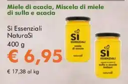 NaturaSì Miele di acacia, Miscela di miele di sulla e acacia Si Essenziali NaturaSi offerta
