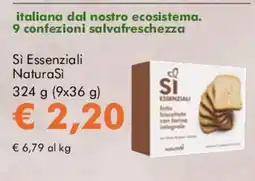 NaturaSì Si Essenziali NaturaSi offerta