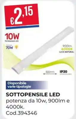 Pronto Hobby Sottopensile led offerta
