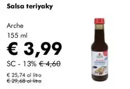 NaturaSì Salsa teriyaky Arche offerta