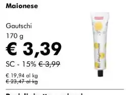 NaturaSì Maionese Gautschi offerta