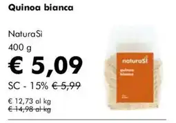 NaturaSì Quinoa bianca NaturaSi offerta