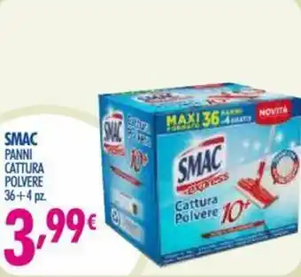 Acqua & Sapone Smac Panni Cattura Polvere 36+4pz offerta
