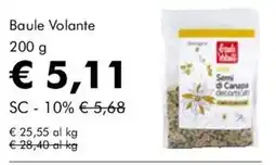 NaturaSì Baule Volante Semi di Canapa decorticati offerta