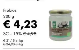 NaturaSì Probios olio di cocco vergine offerta