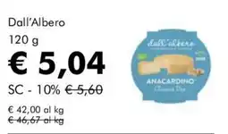 NaturaSì Dall'Albero Anacardino offerta