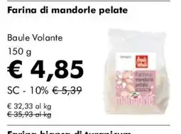 NaturaSì Farina di mandorle pelate Baule Volante offerta