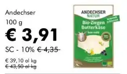 NaturaSì Andechser Bio-Ziegen Butterkäse offerta