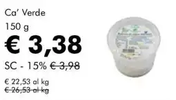 NaturaSì Ca' Verde offerta