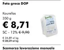 NaturaSì Feta greca DOP Kourellas offerta