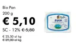 NaturaSì Bio Pan Feta offerta